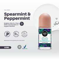 Good Virtues Co. Spearmint & Peppermint Oil Roll On Deodorant 55ml