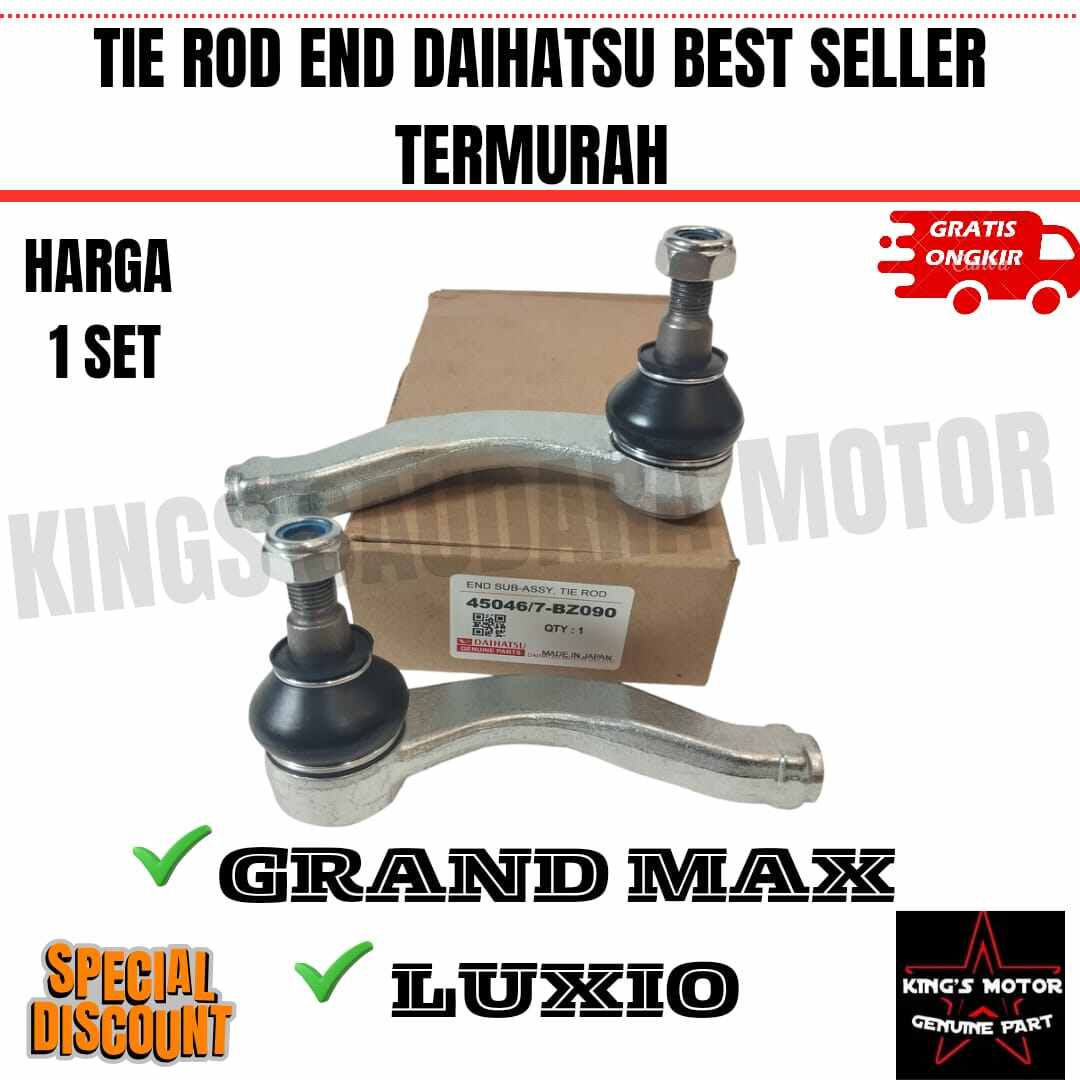 TIE ROD END DAIHATSU GRANDMAX LUXIO BEST SELLER TERMURAH Giá 170,000 Đồng*Miễn phí vận chuyển