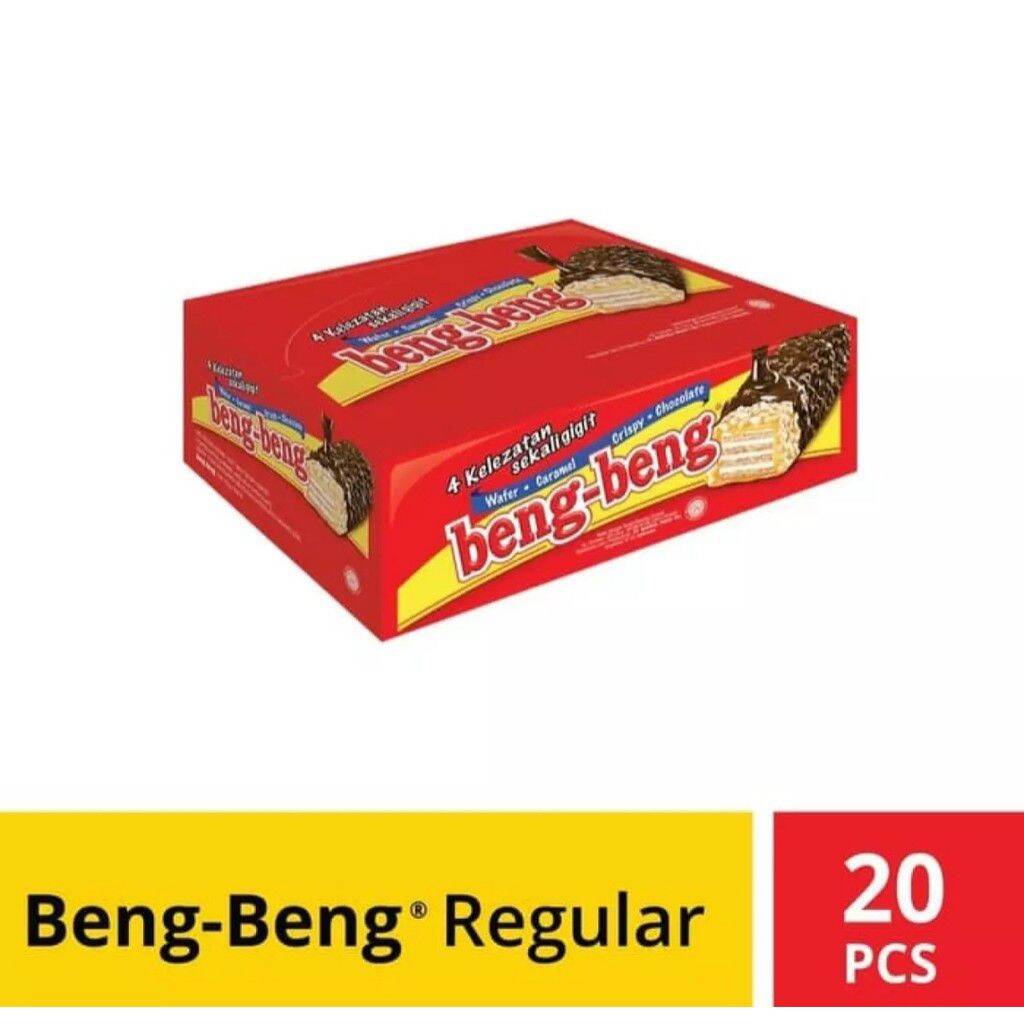 IT'S MY SNACK - Beng Beng Chocolate Crispy Wafer Isi 20pcs | Lazada ...