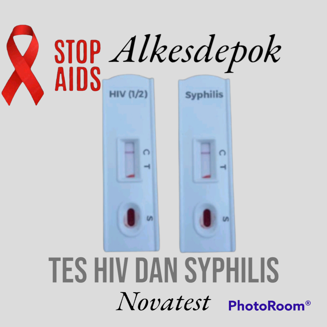 paket HIV AIDS dan Syphilis tes mandiri satuan Novatest Lazada Indonesia