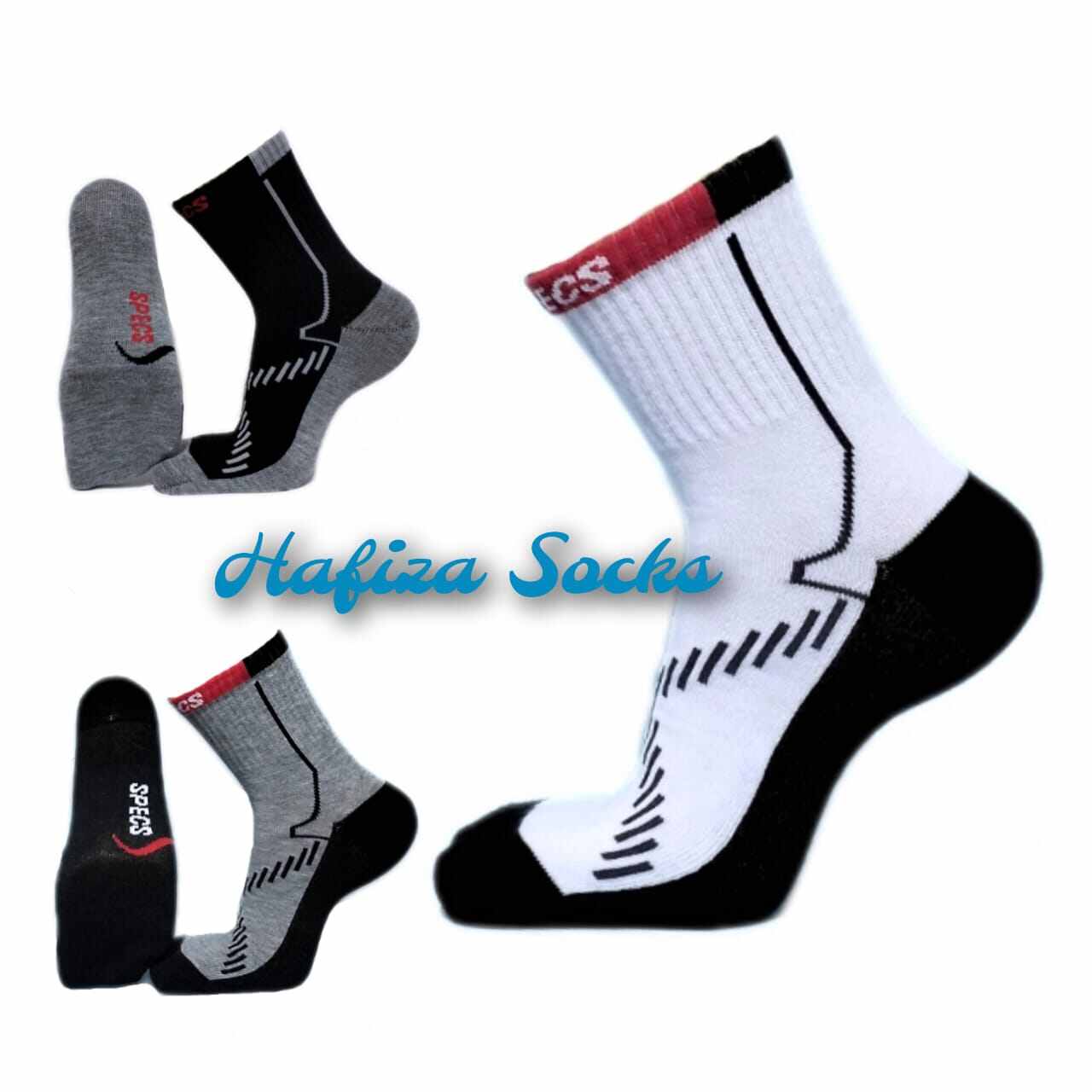 KAOS KAKI SPORT PENDEK 5P33CS Harga 9,450 rupiah*Gratis Ongkir