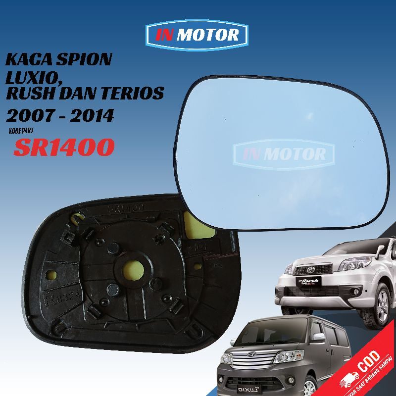 kaca sepion mobil Luxio Terios & rush gen 1 2008 - 2012 Refill kaca spion Terios 2012 2011kaca spion rush lama kaca spion Luxio elektrik kaca spion Luxio type x tipe x kaca spion Terios kaca spion rush Harga 85,000 rupiah*Gratis Ongkir