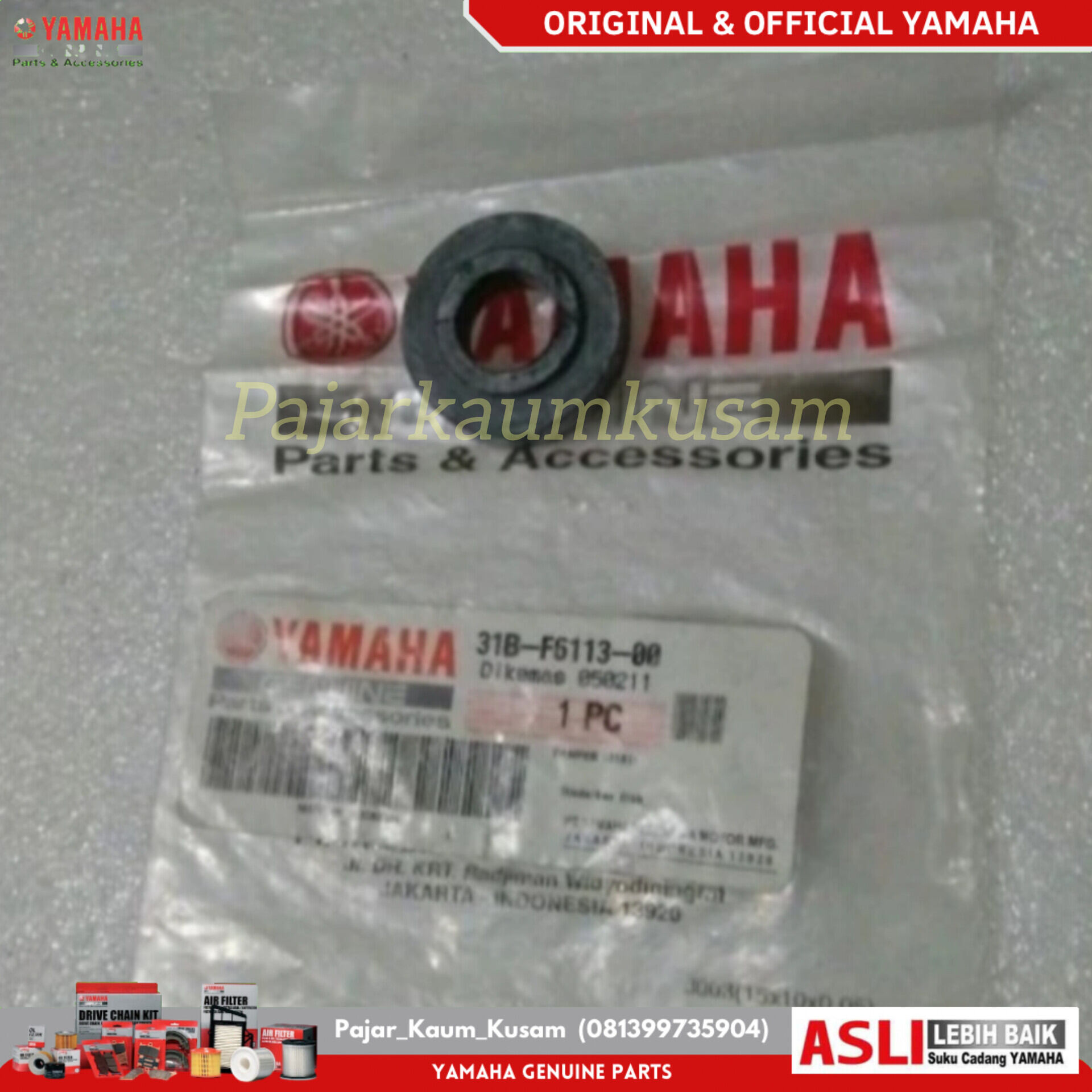 KARET DUDUKAN STANG STIR JUPITER Z NEW 115 FIZR F1ZR ALFA ORIGINAL 31B-F6113-00 DAMPER Harga 15,000 rupiah*Gratis Ongkir