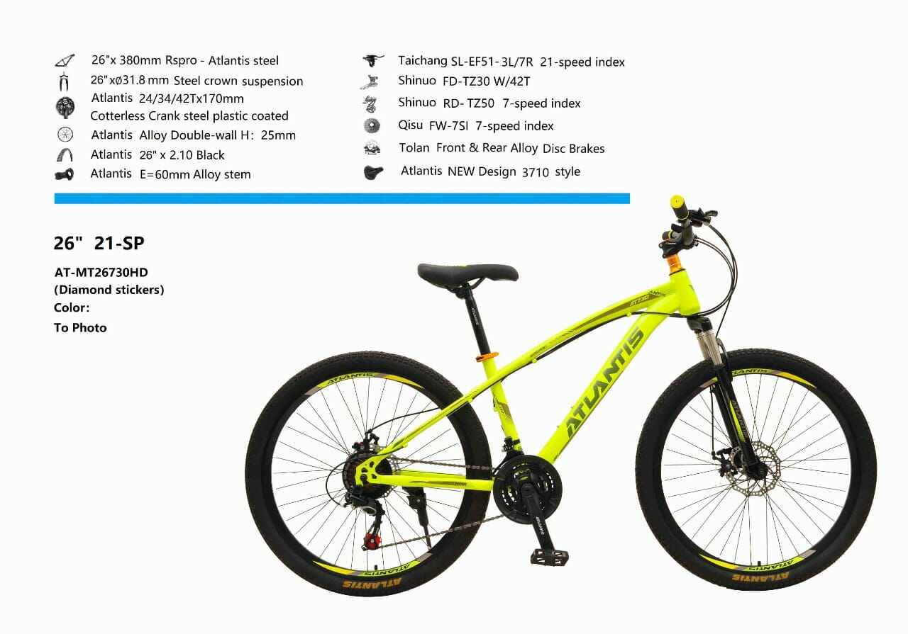 Beli Sepeda Mtb 26 Atlantis 730 Online Harga Terbaik | Lazada Indonesia