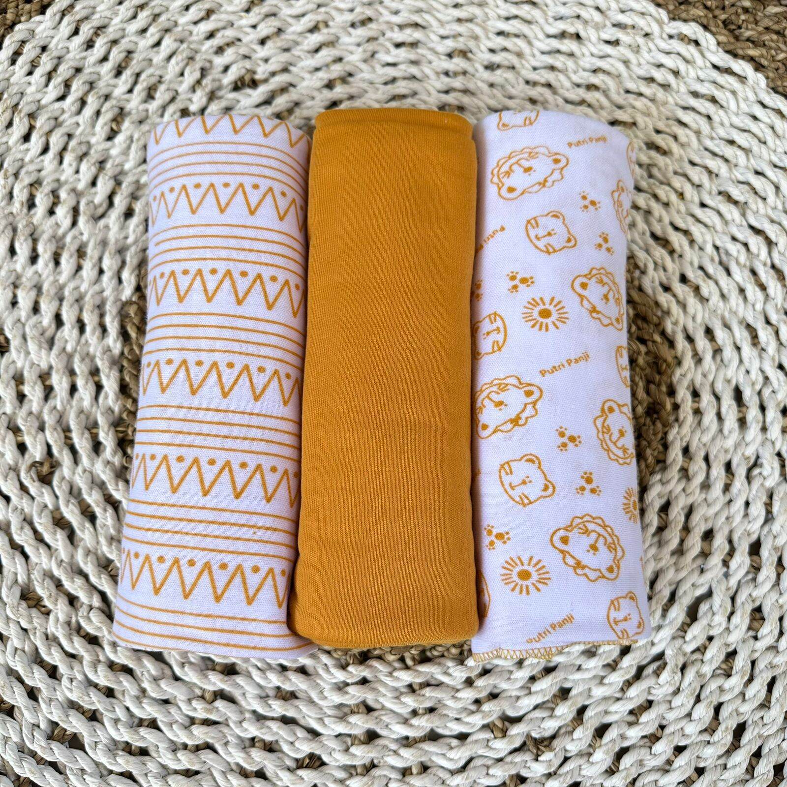 bedong bayi motif ukuran jumbo 110x90cm