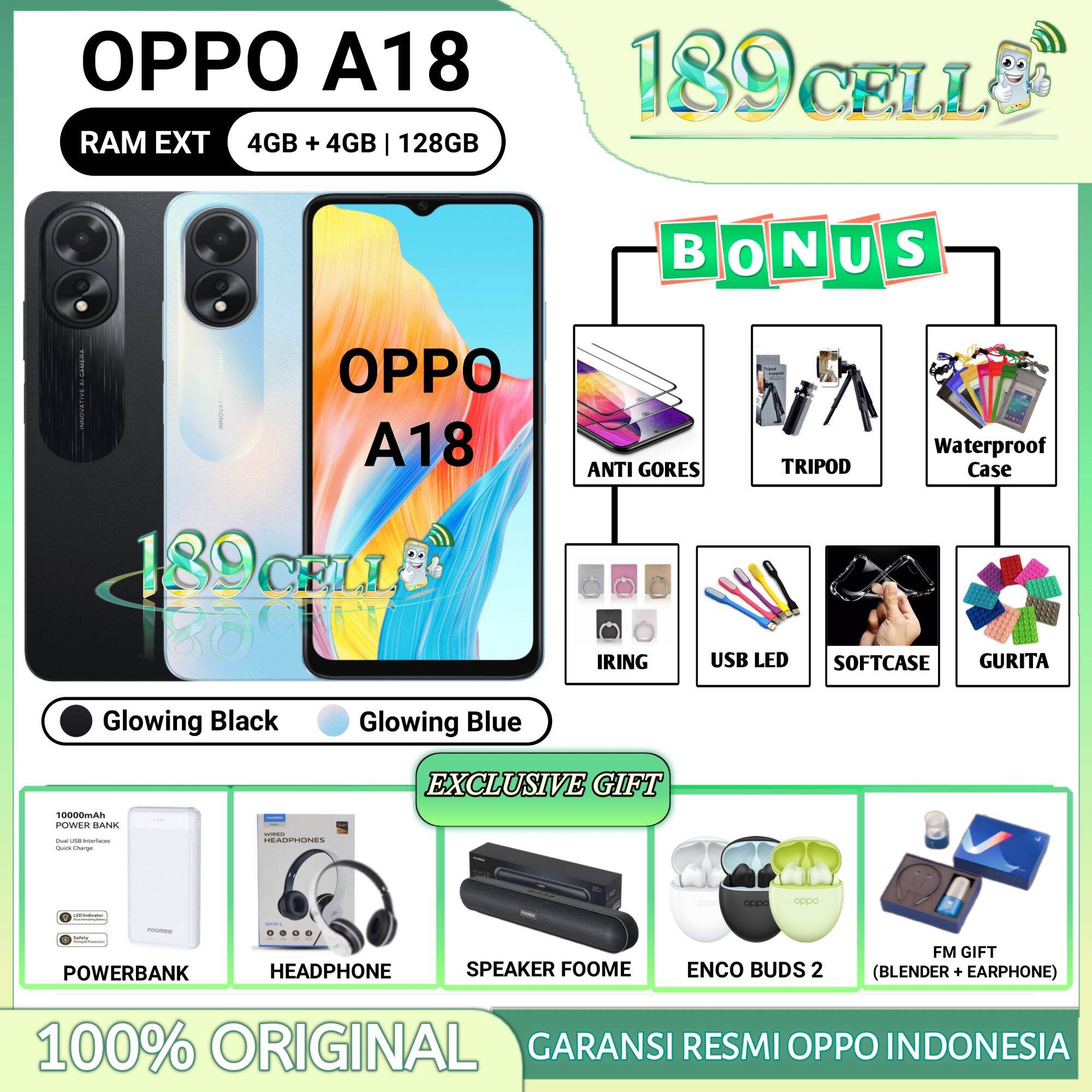 hp oppo a 18