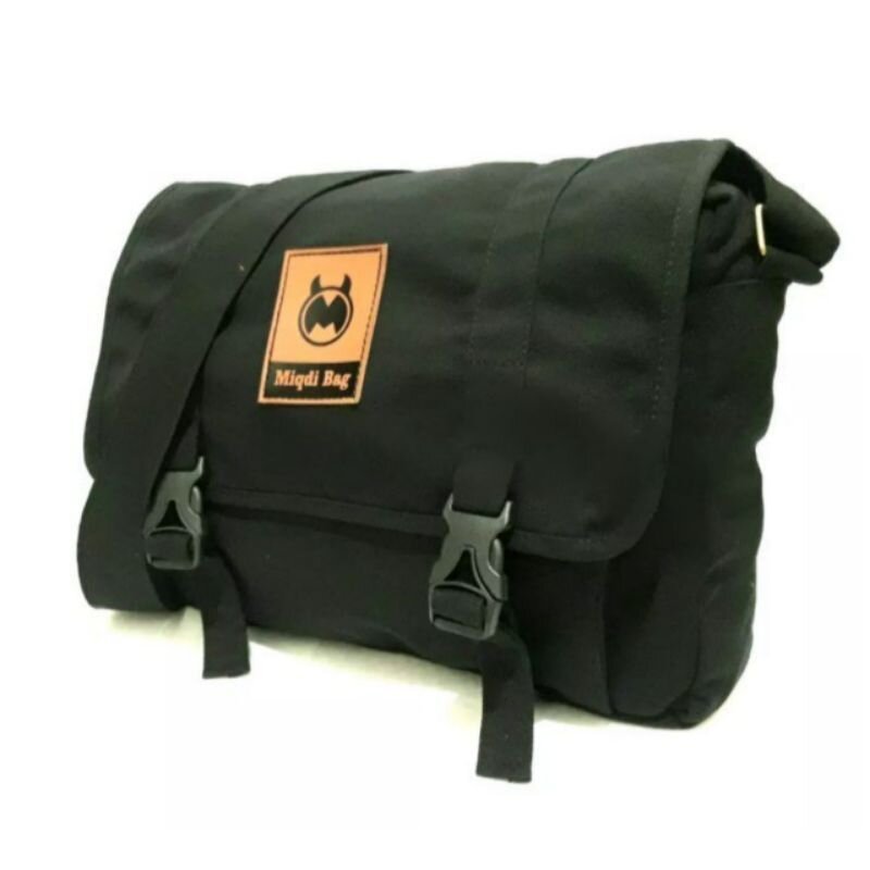 Tas Slempang Kanvas Pria-Wanita Kuliah/Sekolah/Kerja Cosmic