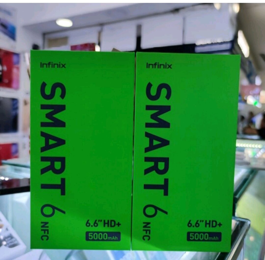 new infinix smart 6 nfc 2 32 segel garansi resmi Harga 1,435,000 rupiah*Gratis Ongkir