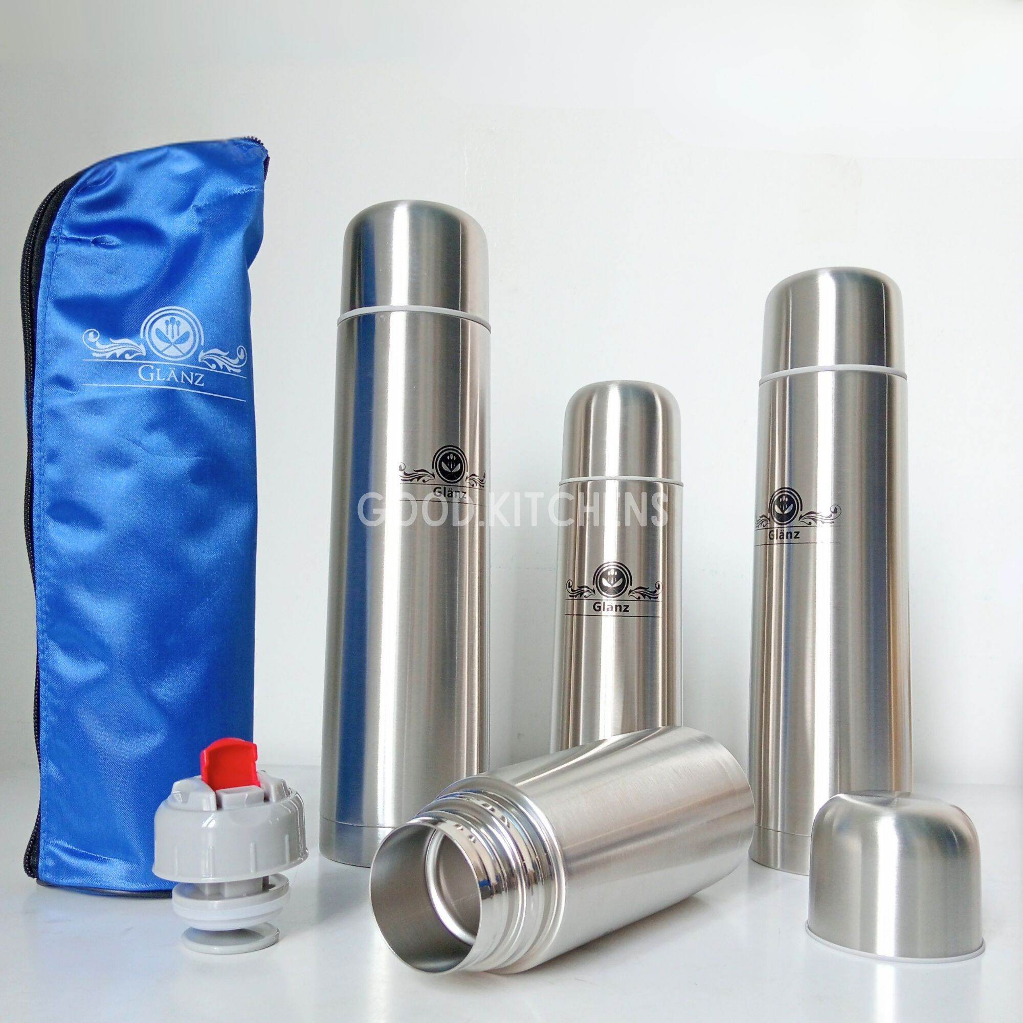 G199 Tremos Coffee Thermos Hot Water Thermos Stainless Steel Glanz Heat and Cold Resistant (Free Thermβ¦