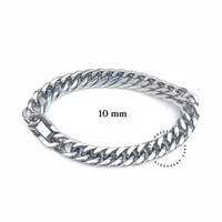 Zafa Gelang Titanium Pria Wanita Rantai Anti Karat - Fury Bracelet