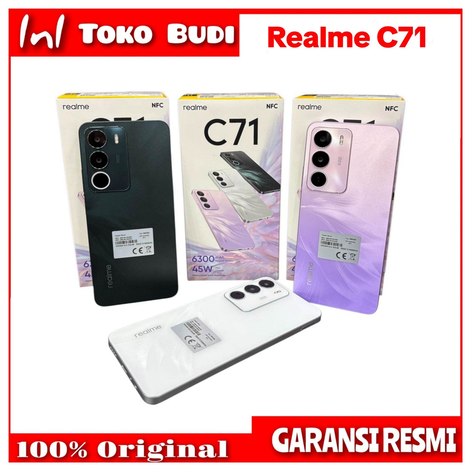 Realme C71 (6/128GB 8/128GB) official warranty Giá 1,490,000 Đồng*Miễn phí vận chuyển