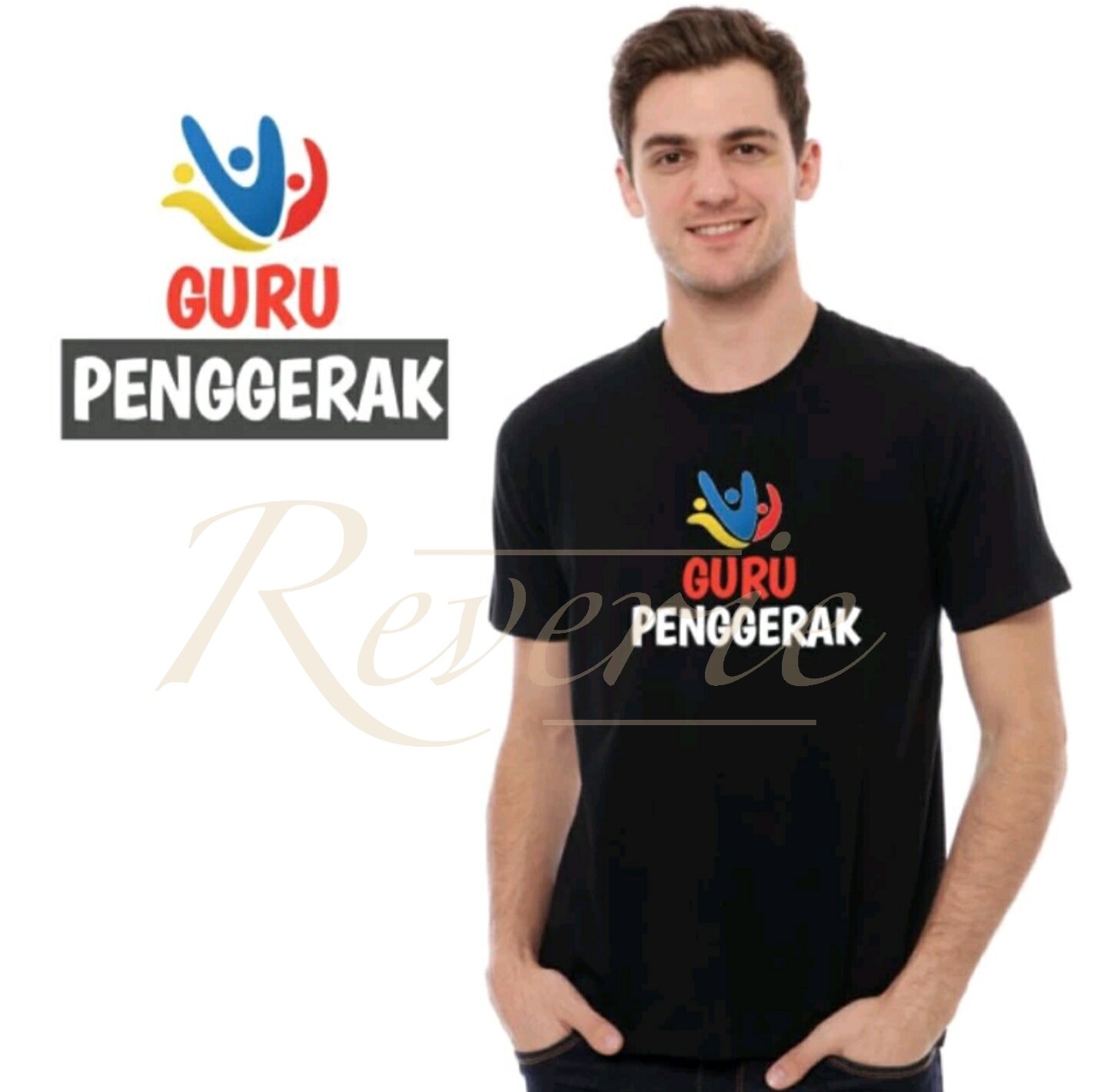 Kaos Guru Penggerak Baju Seragam Merdeka Belajar Series Guru Dosen