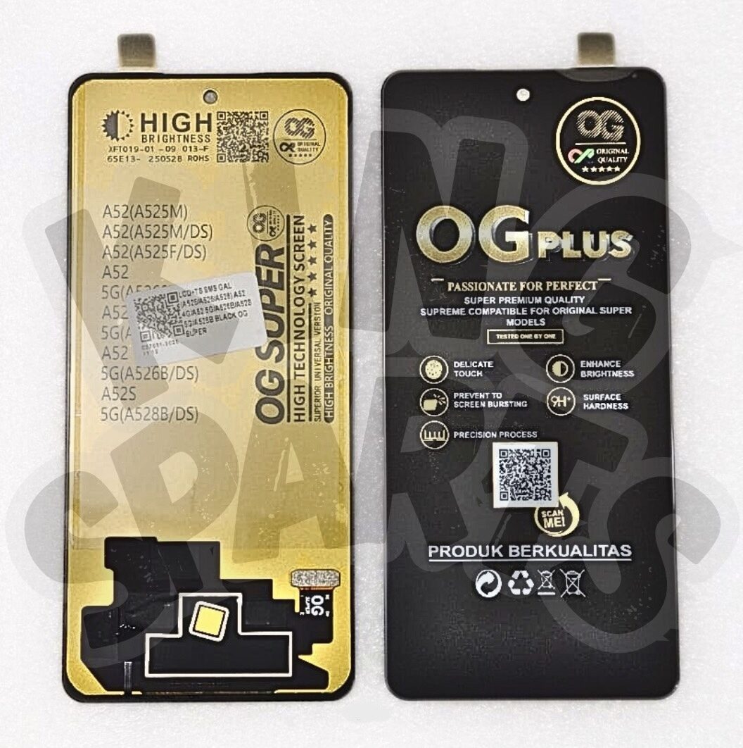 LCD touchscreen Samsung Galaxy A52 4G A525 a525f A52 5G A526 a526b a52s A528 a528b og Super Harga 151,900 rupiah*Gratis Ongkir