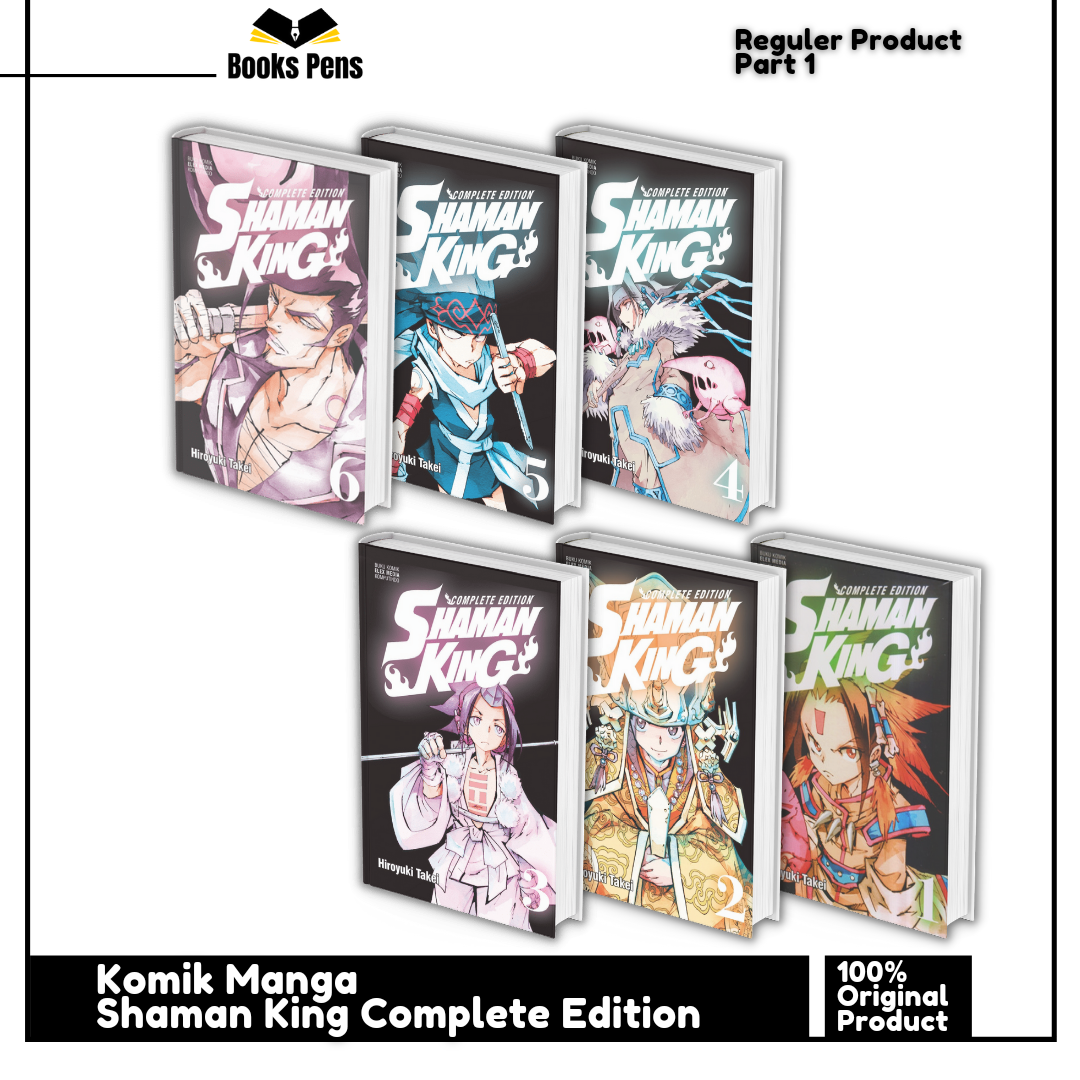 Komik Shaman King Complete Edition 1 6 Lazada Indonesia