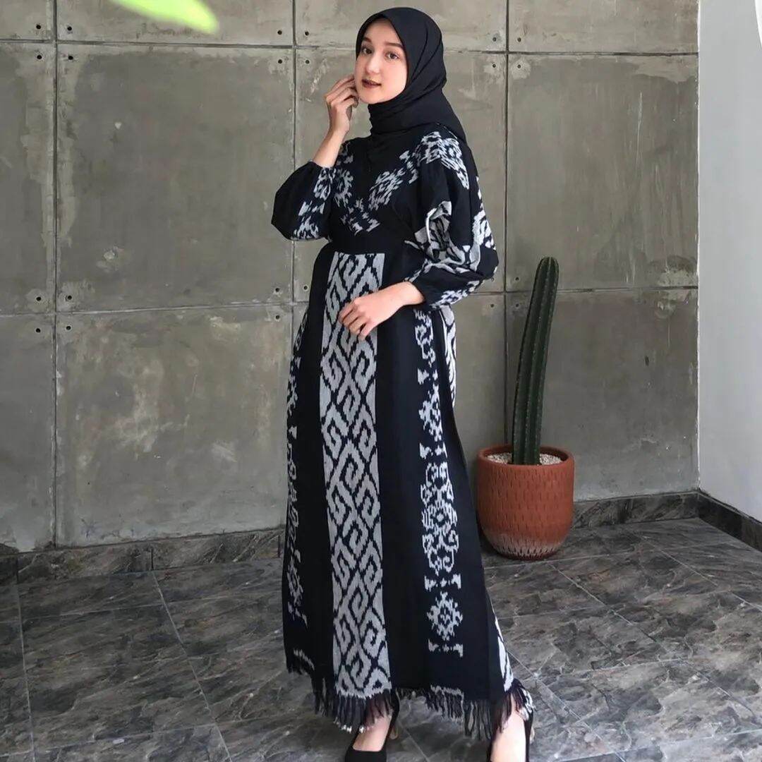tunik tenun baju tenun dress tenun by batiktenun.id | Lazada Indonesia