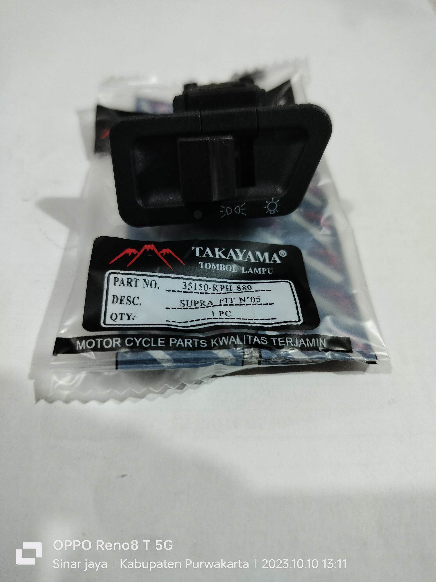 tombol lampu kanan on/off Honda Supra fit new / karisma | Lazada Indonesia