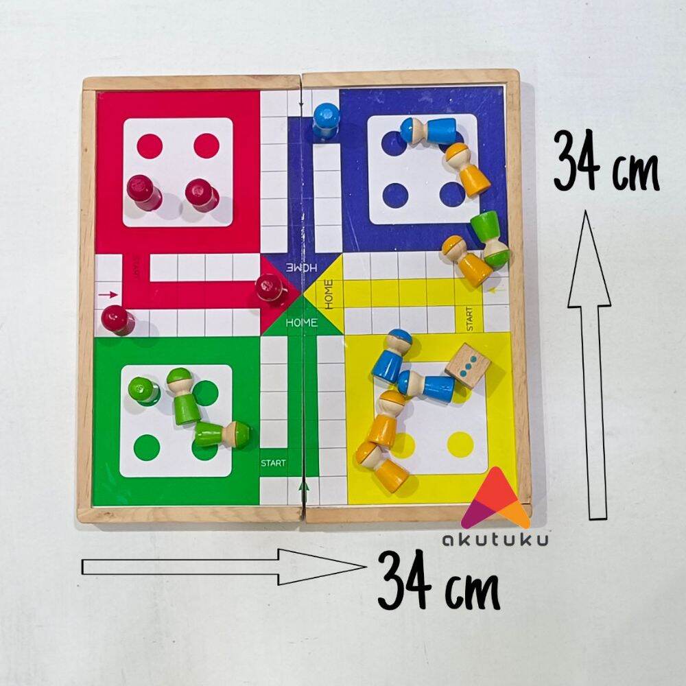 LUDO Papan permainan | LUDO board games Mainan edukasi anak