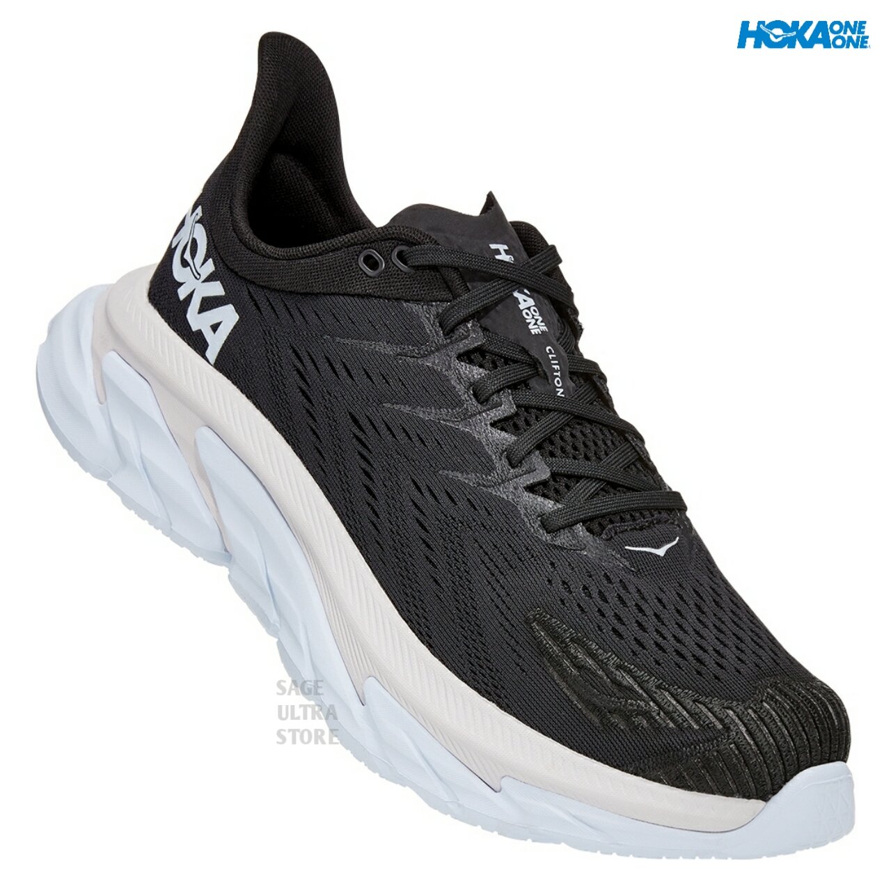 Sepatu Lari Running Hoka One One Clifton Edge Men Pria Original