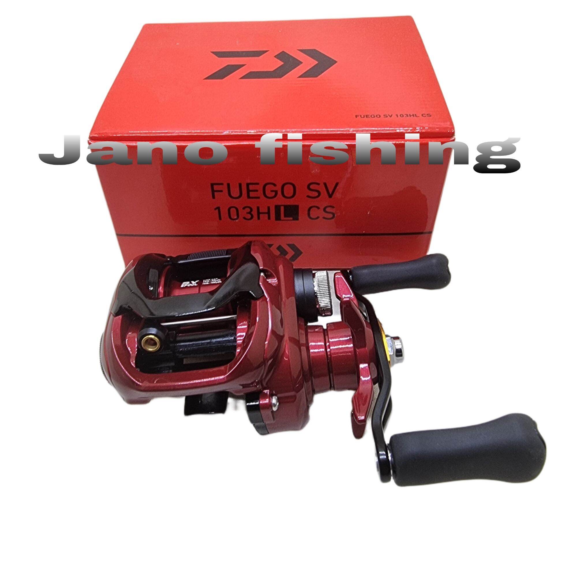 Reel BC Daiwa Fuego SV 103HL CS Handle kiri Lazada Indonesia