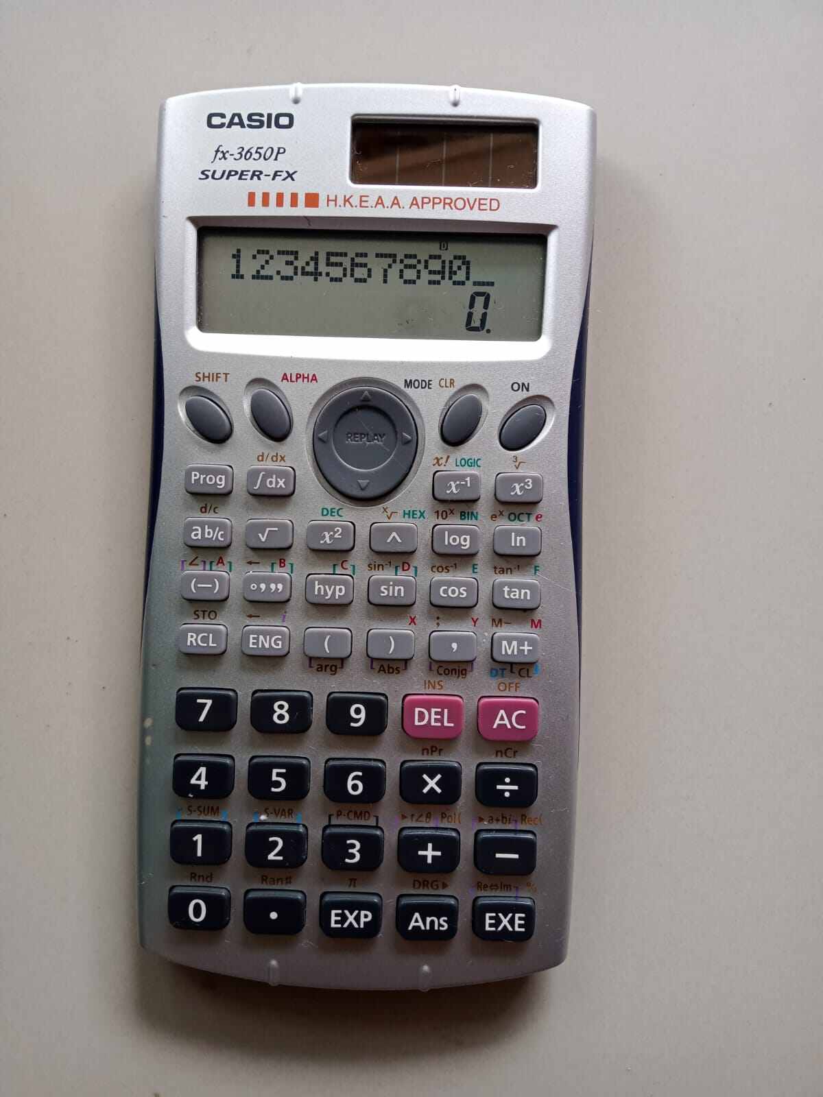 Fx 3650pii Fx 3650p Ii Kalkulator Casio Fx 3650p Ii Fx3650 Casio FX-3650P  II Programmable