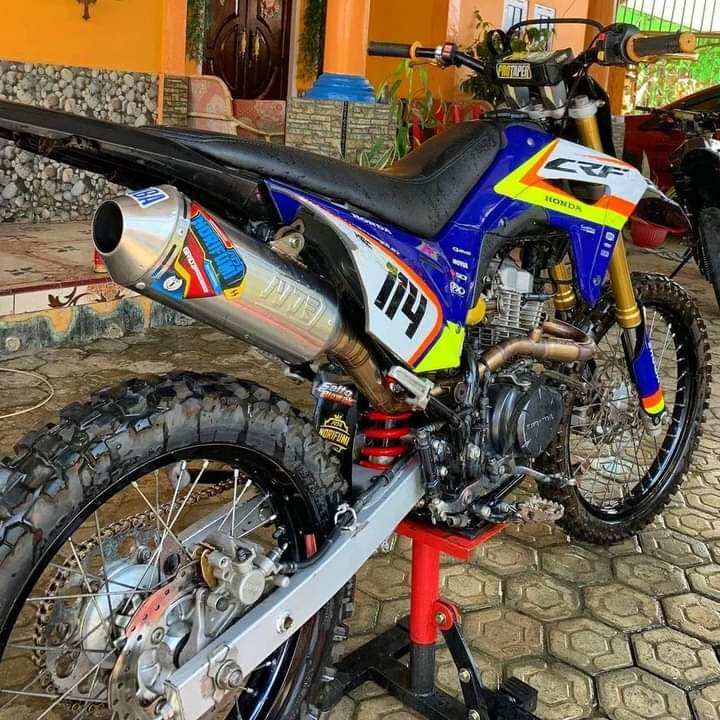 Termurah...Knalpot Norifumi Gridz Competition Crf150l Klx150 Dtracker Wr155r Harga 245,000 rupiah*Gratis Ongkir
