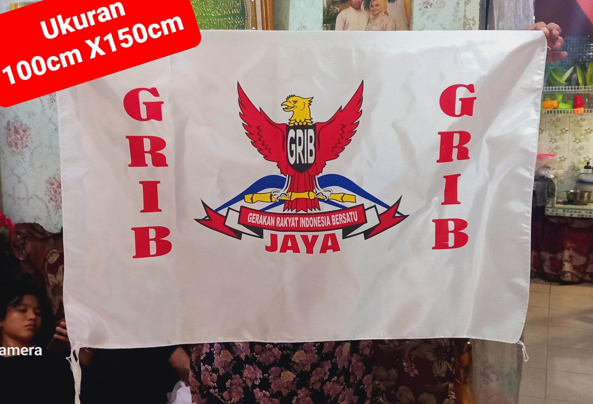 Bendera GRIB JAYA Ukuran SEMI JUMBO 100cm X 150 Cm | Lazada Indonesia