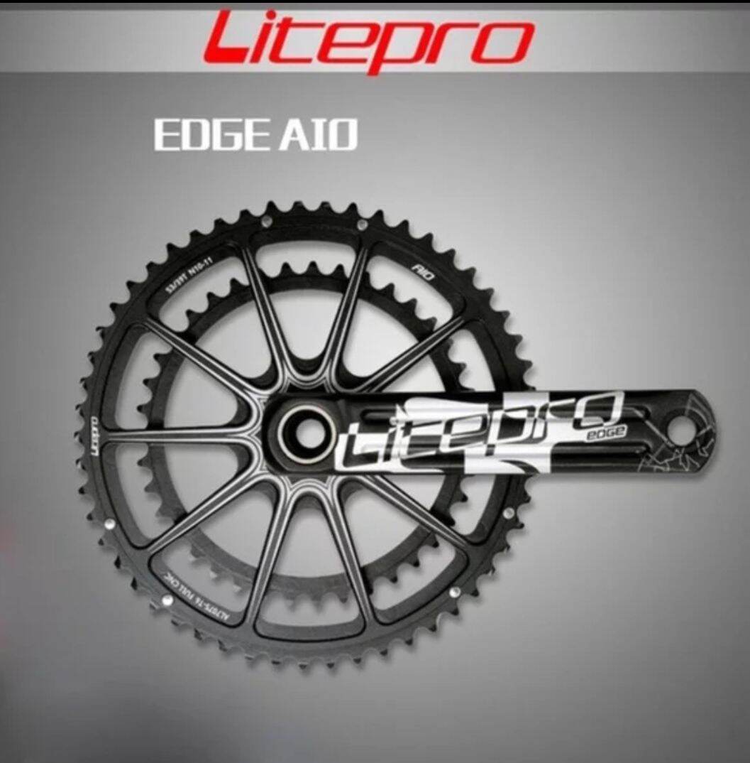 Litepro Edge Litepro Crank Arm Crankset Litepro Dual 53-39 EDGE
