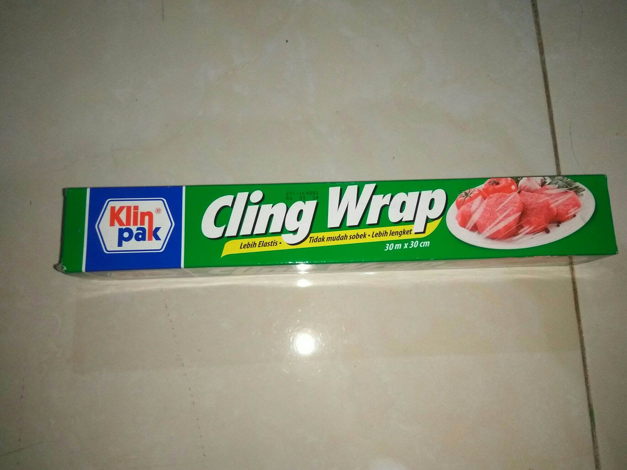 Klinpak Cling Wrap 30x30 Refill Dan Box Cling Wrap 37x38 Refill Jumbo