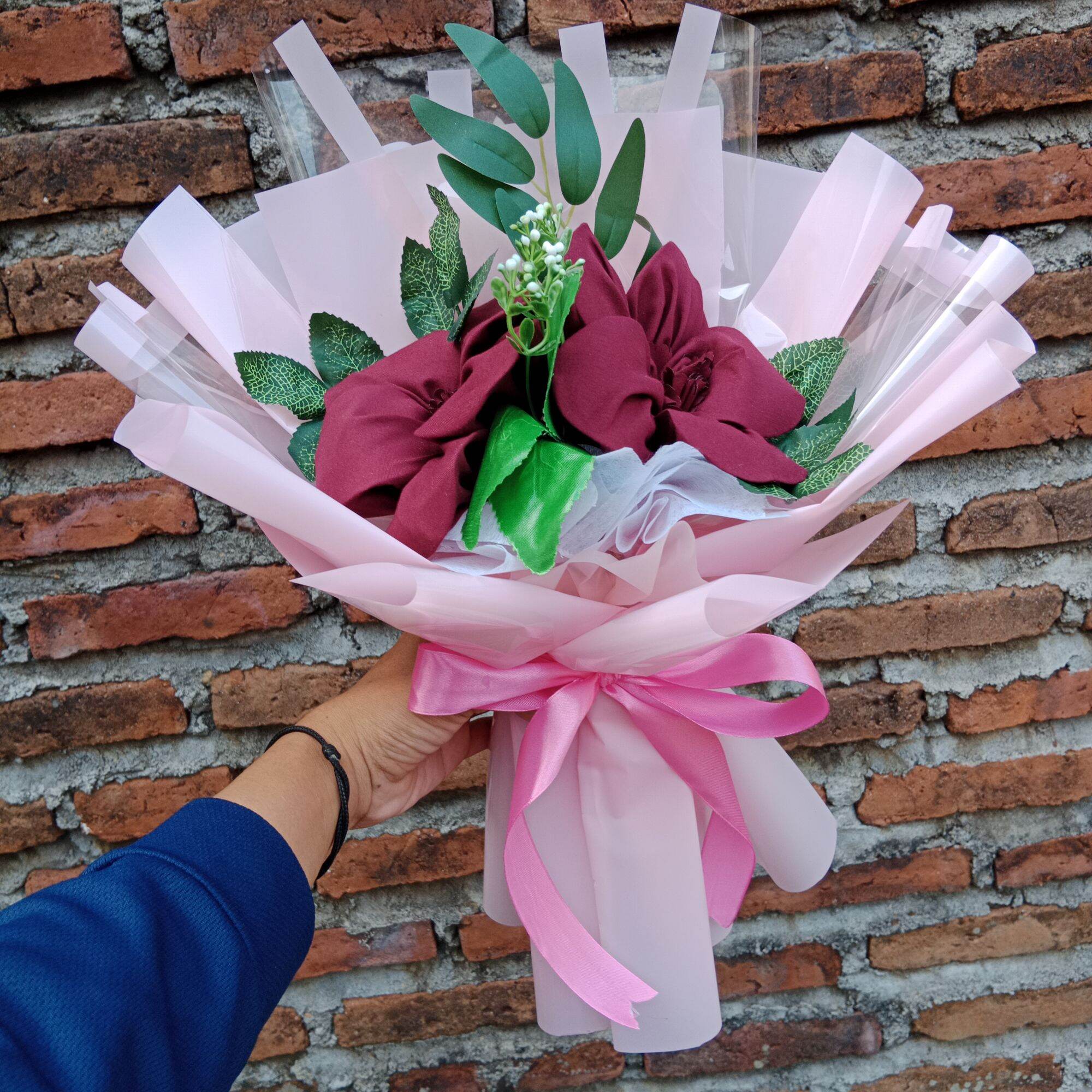 Hadiah hari guru//Kado guru//Hadiah ultah//buket hijab segi 4//buket ulangtahun//buket wisuda//hafiah…