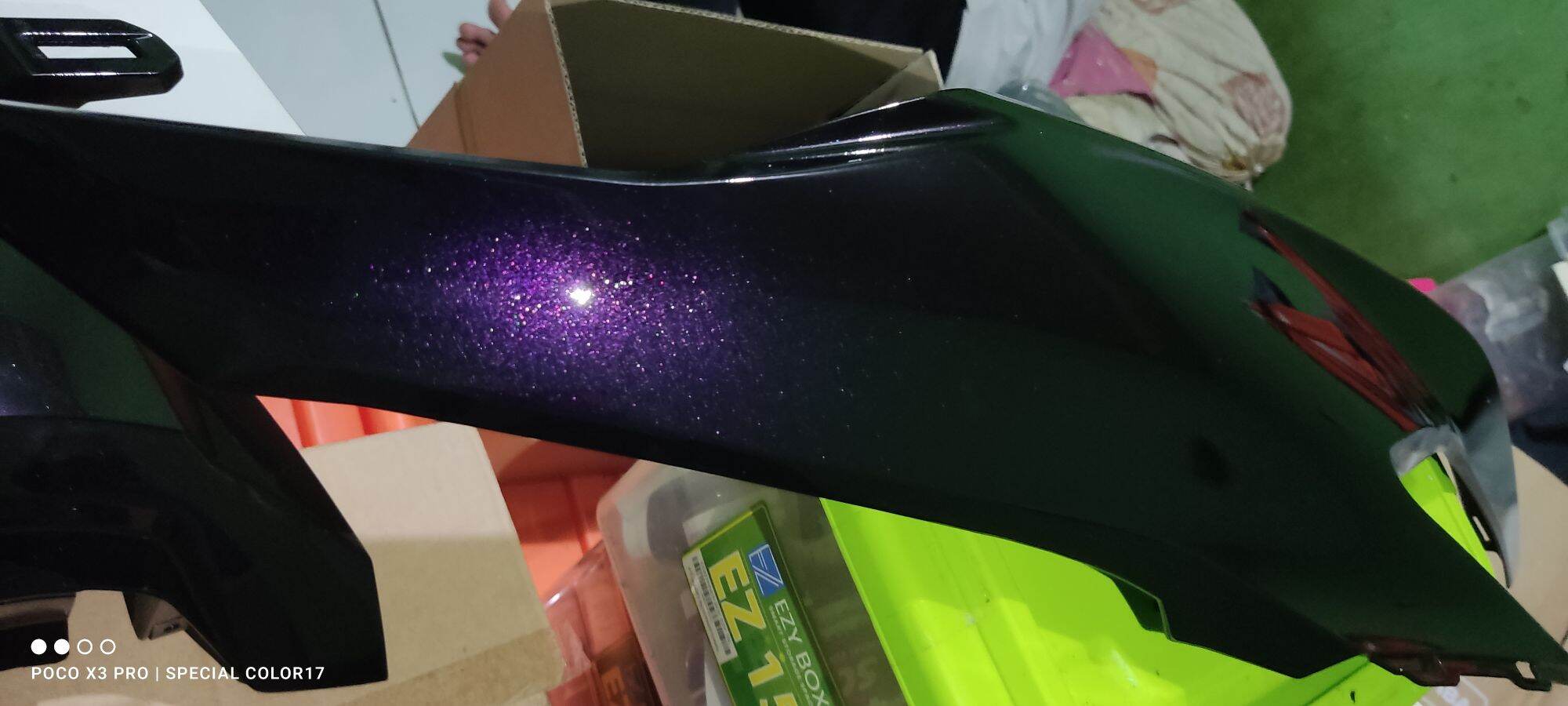 CAT BUNGLON 1LITER BLACK PURPLE/MOON LIGHT PURPLE BY SCP Harga 500,000 rupiah*Gratis Ongkir