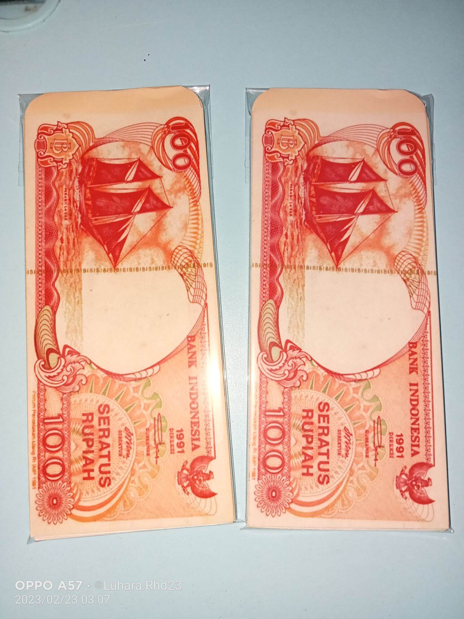 Amplop Lebaran Idul Fitri motif uang (bukan uang asli) plesetan isi 10pcs amplop angpau terbaru