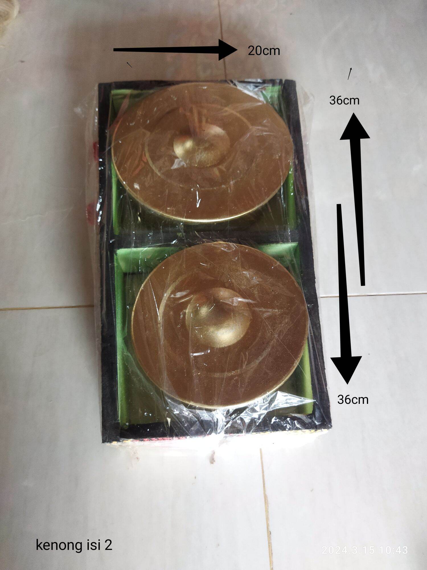 kenong/alat musik mainan/mainan anak