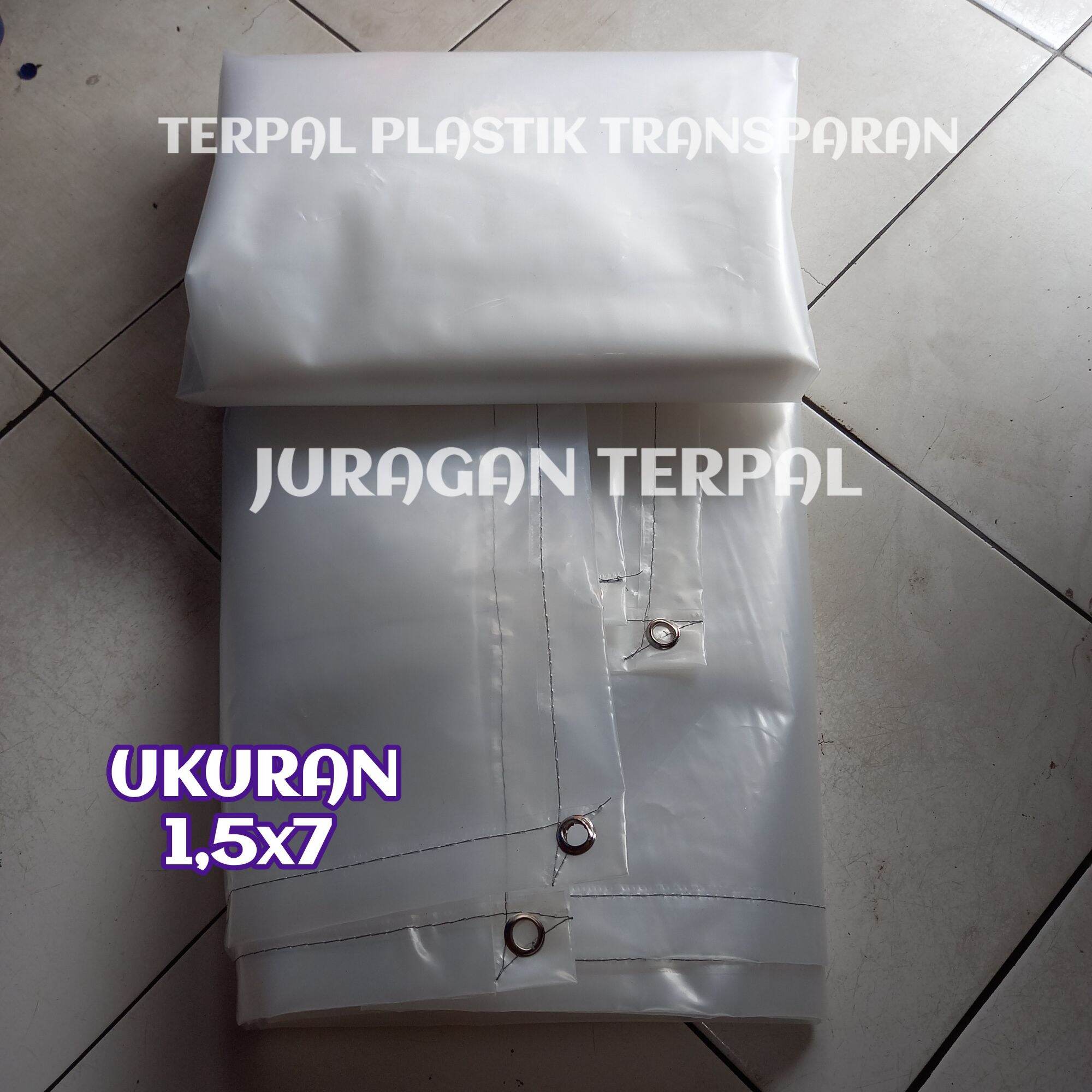 Terpal Plastik Bening Transparan Ukuran 15x7 Lazada Indonesia 2044