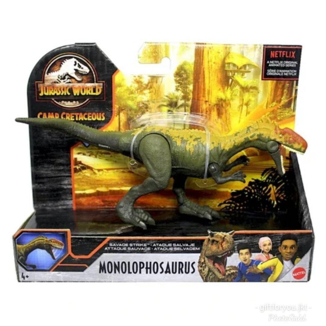 figuras jurassic world camp cretaceous