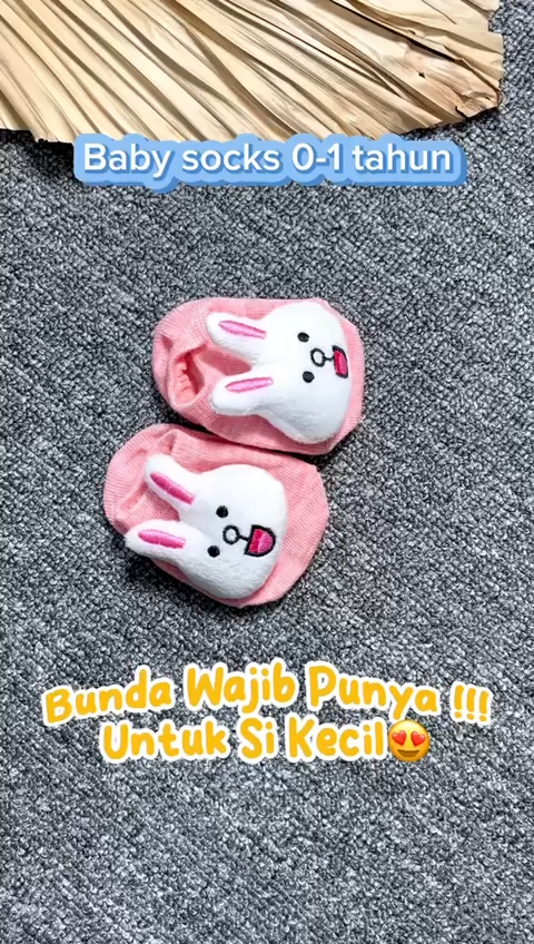 1Pcs Alas Kaki Anak Bayi Balita Baru Lahir Kaos Kaki Bayi Karakter 0-1 Tahun KKA-708 Pelindung kaki Bayi Laki-laki Perempuan baby Socks Baby Sock Kaos Kaki Karakter Kaos kaki anak bayi balita