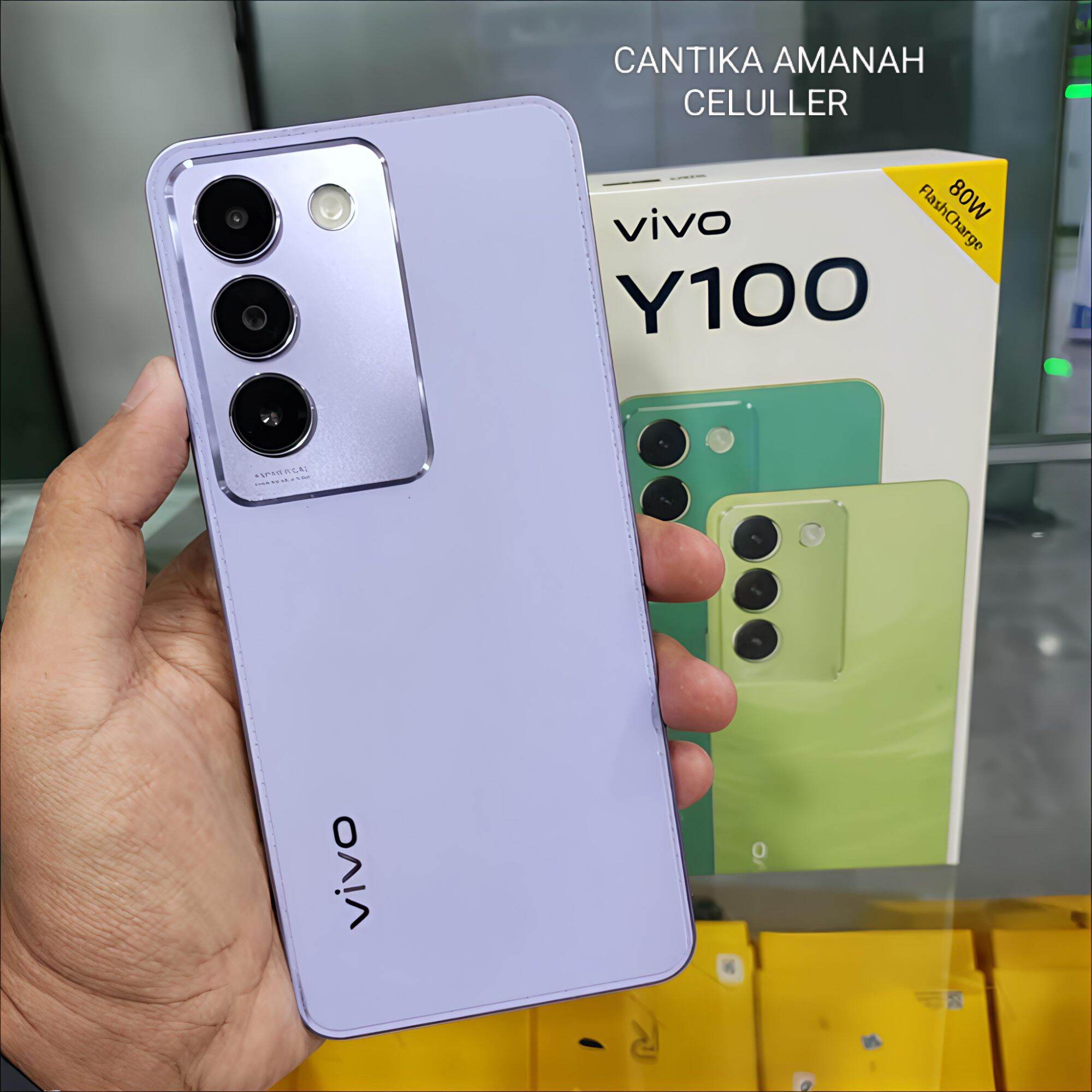 Vivo Y100 Ram 8/256GB 8/12GB Second Rasa baru Harga  2,198,270 Ringgit*Penghantaran Percuma