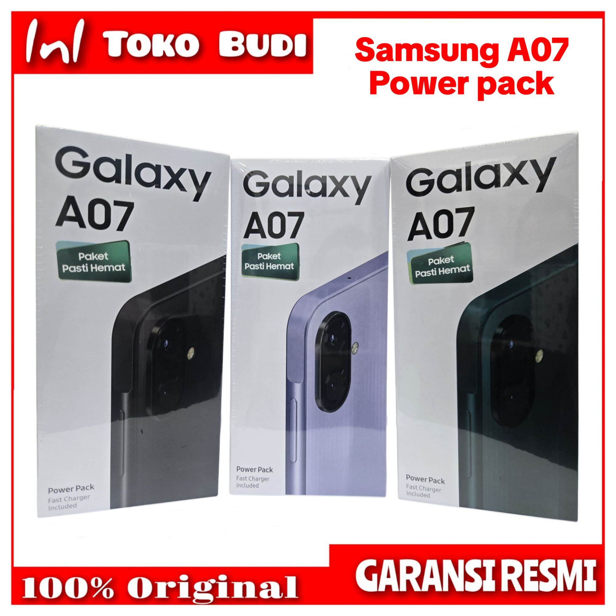 Samsung Galaxy A07 Power Pack 4/64 Official Warranty Sein Harga  1,235,000 Ringgit*Penghantaran Percuma