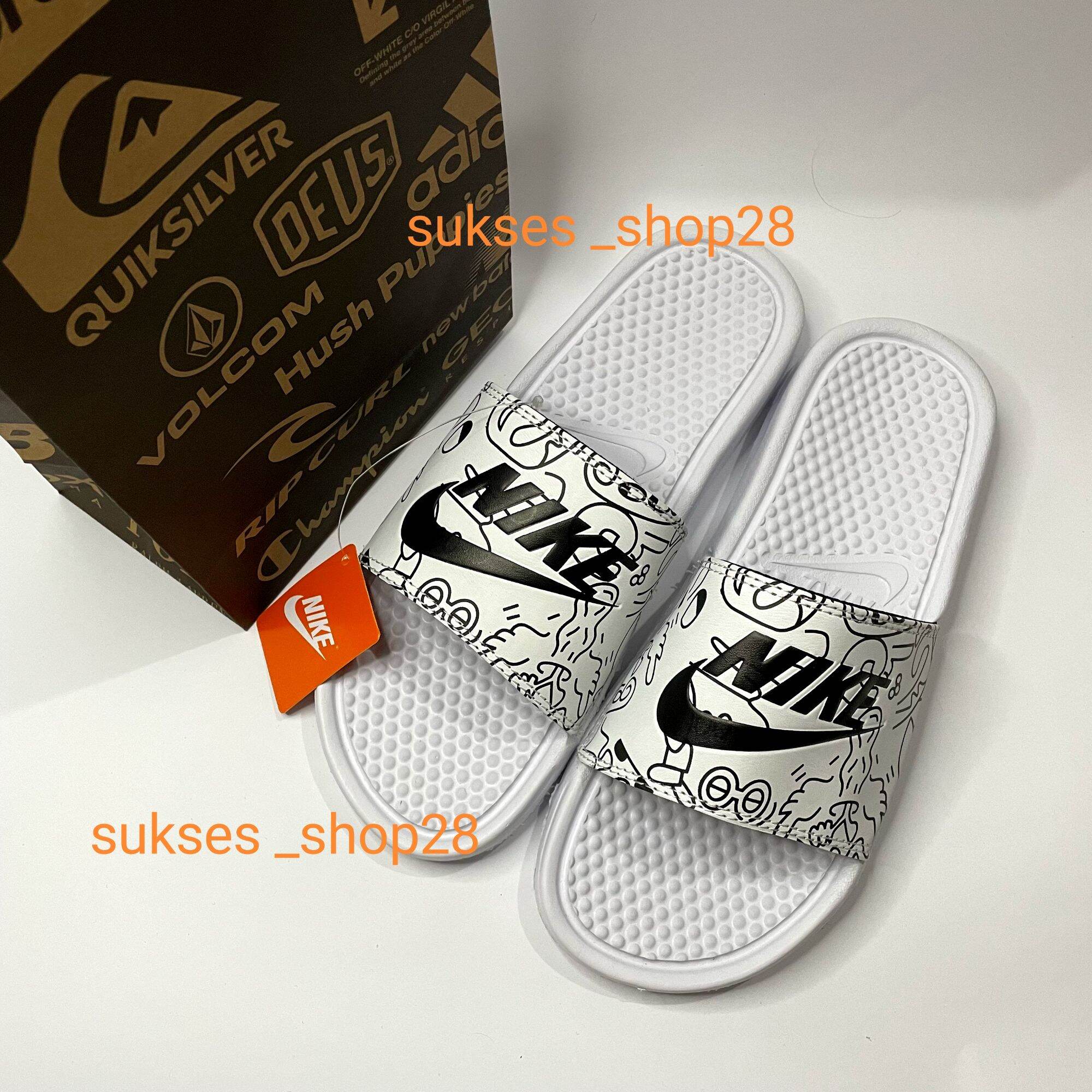 Sandal slop best sale nike original