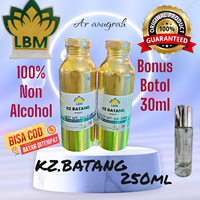 BIBIT PARFUM KZ.BATANG 250ML SEGEL NON ALCOHOL FREE BOTOL 30ML