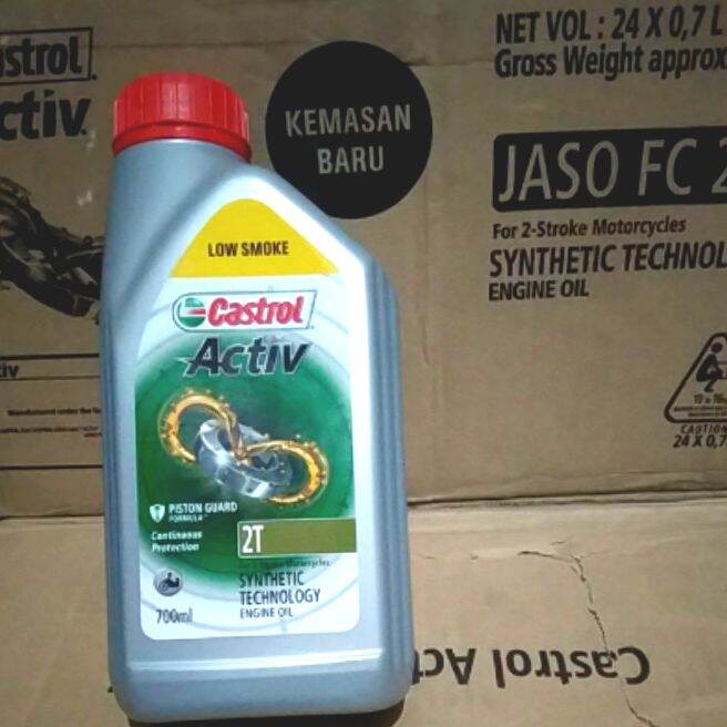 Castrol Active Oli Samping 2T Low Smoke 700ML | Lazada Indonesia