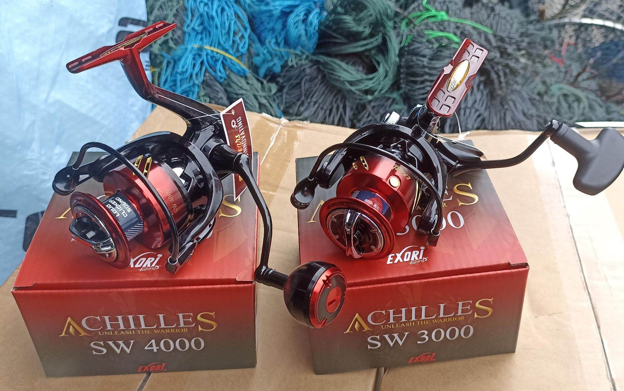 Reel Exori Achilles SW Power handle | Lazada Indonesia