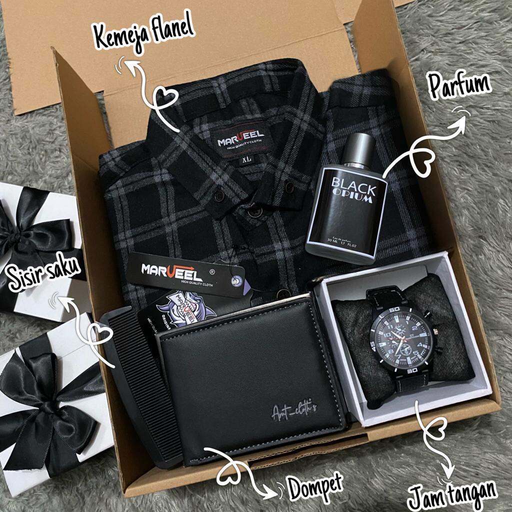 Hampers cowok / hadiah box ulang tahun