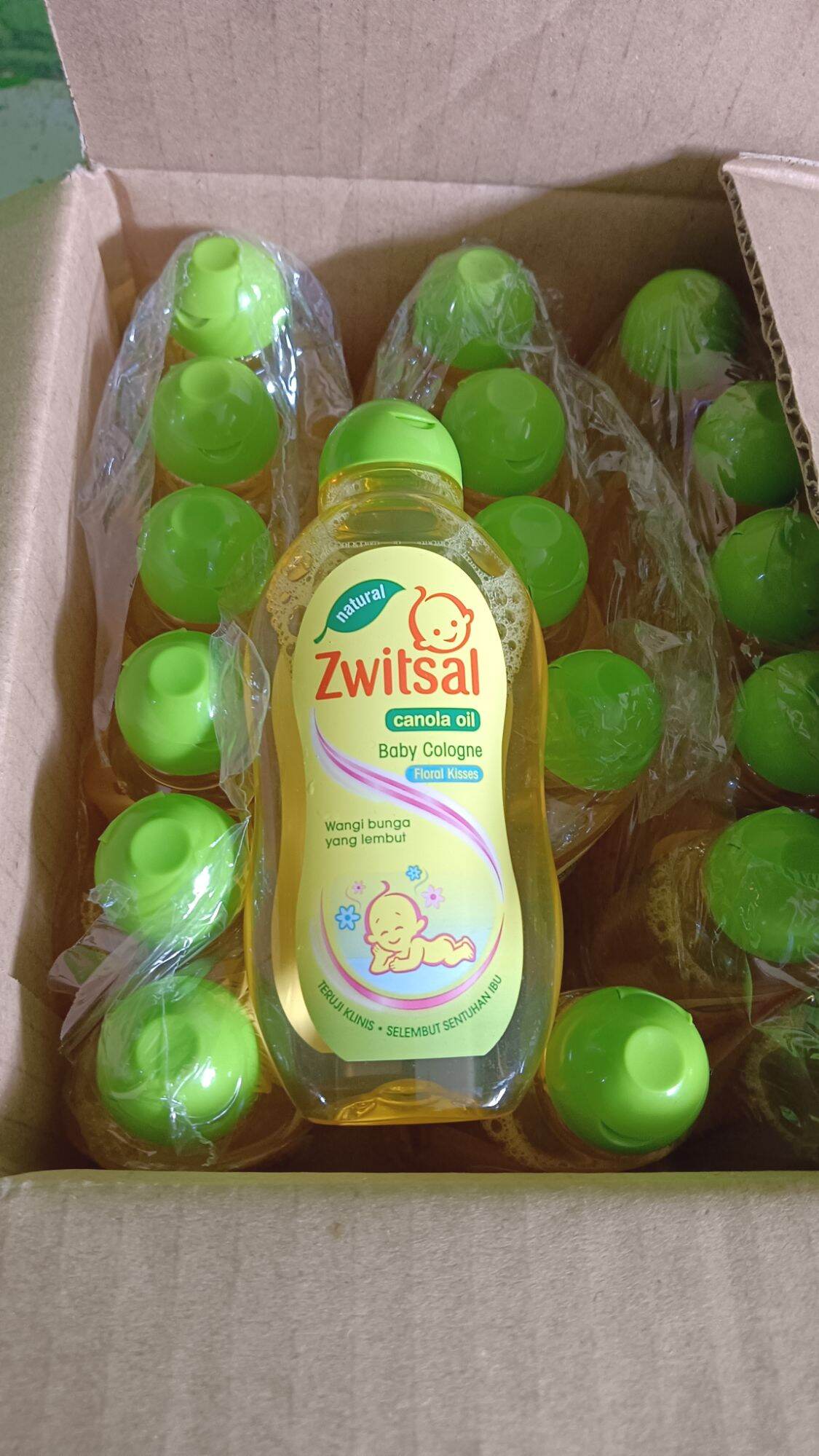 Natural Zwitsal Canola oil Baby Cologne 100ml Lazada Indonesia