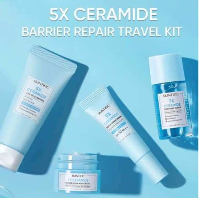 Skintific X Ceramide Barrier Repair Travel Kit Lazada Indonesia