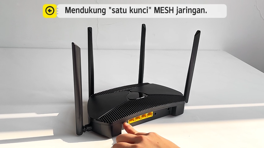 Zbtlink Ax3000 Router ZBTlink WiFi Router 3000Mbps Dual Band Router 5.8Ghz Antena Pemuatan ...