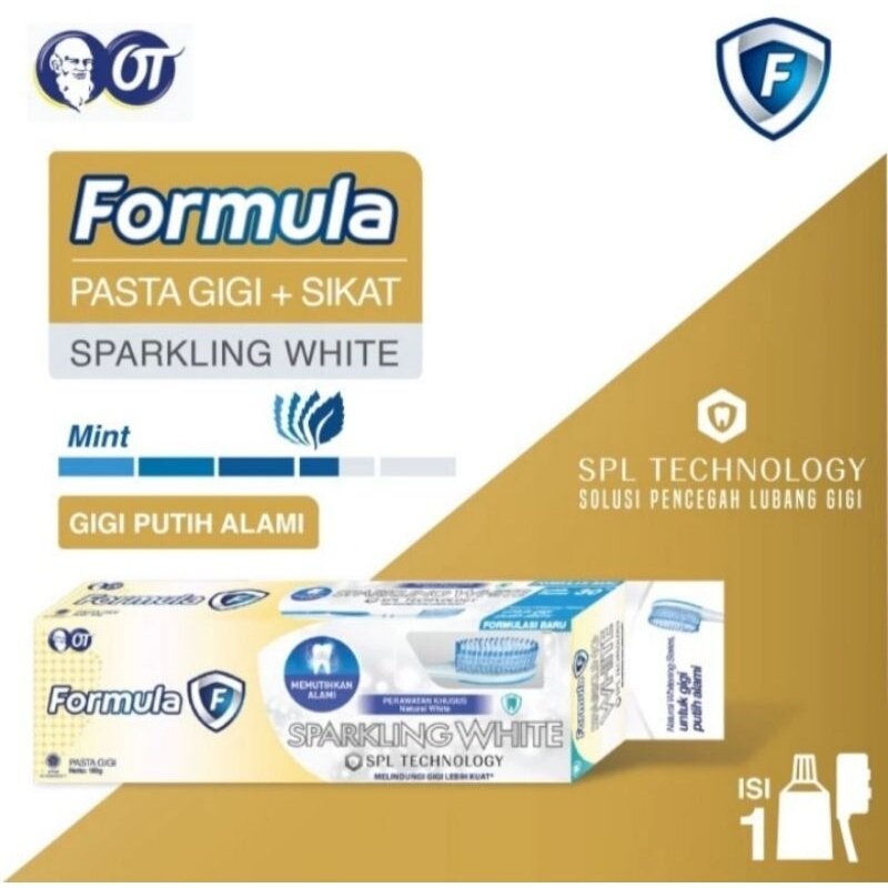 FORMULA # TOOTHPASTE # PASTA GIGI # FORMULA PASTA GIGI SPARKLING WHITE