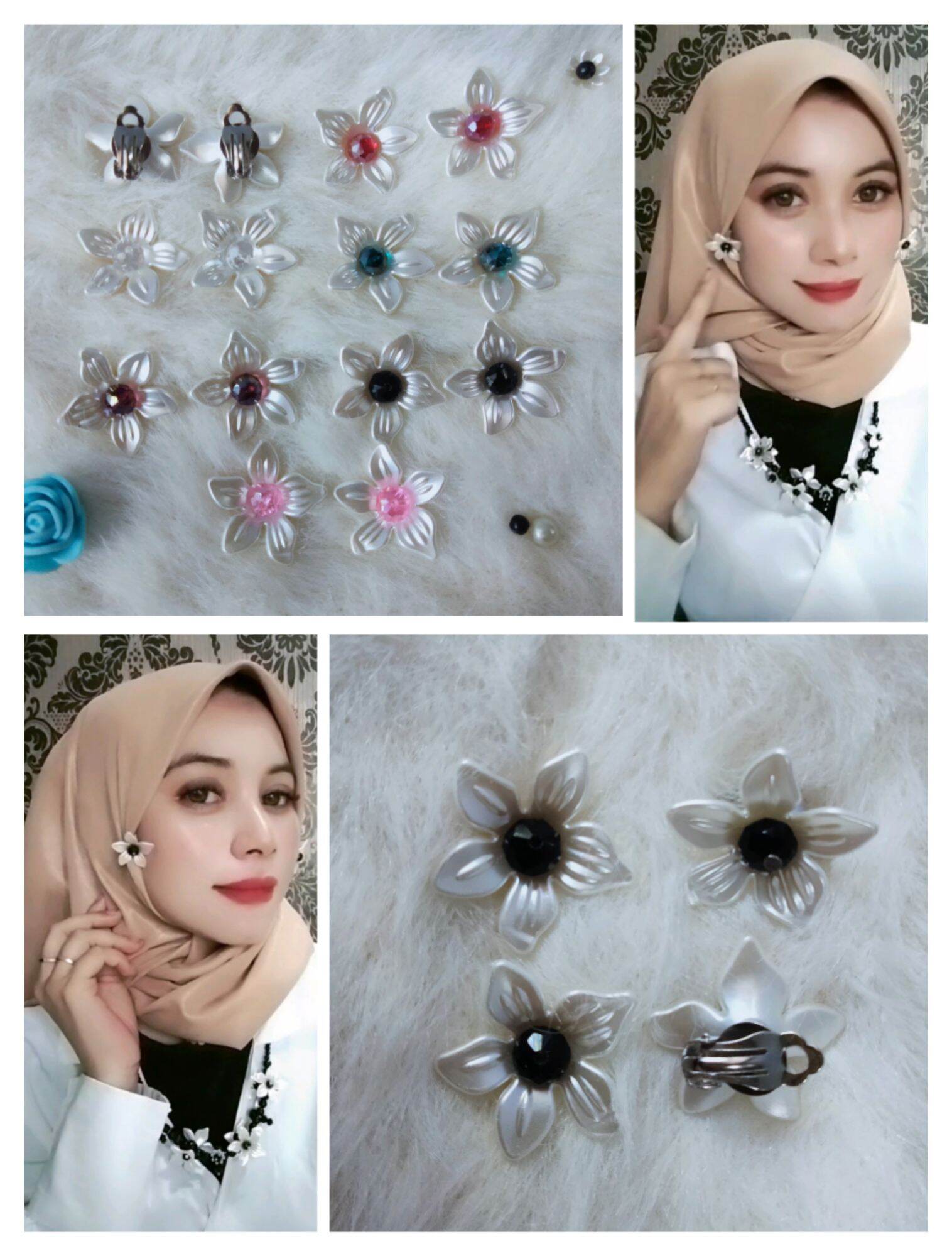 anting hijab simple