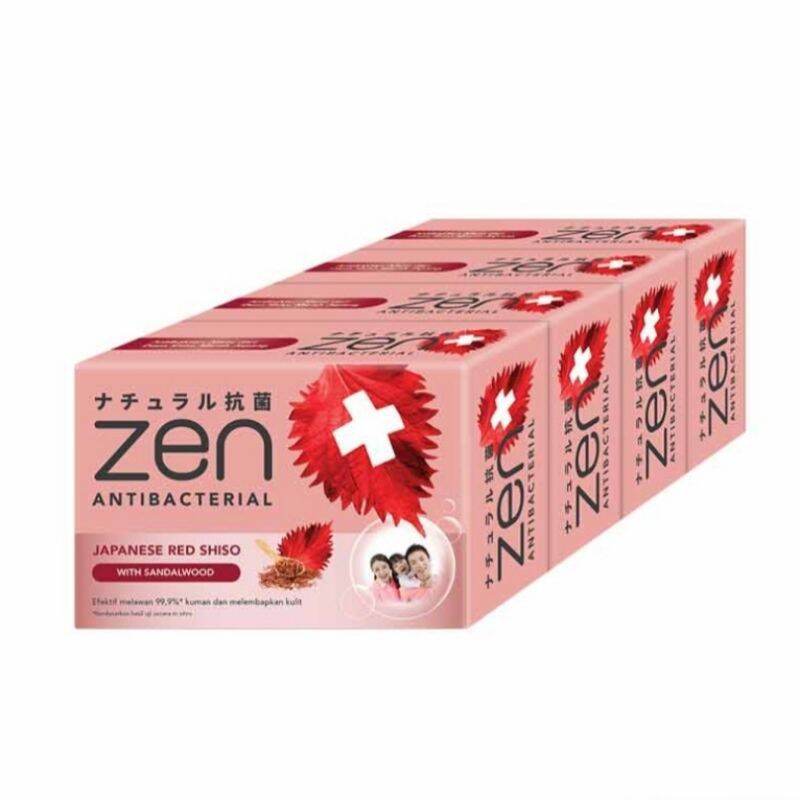 [banded Isi 4] Zen Antibacterial Body Soap 70g Super Hemat Zen Sabun