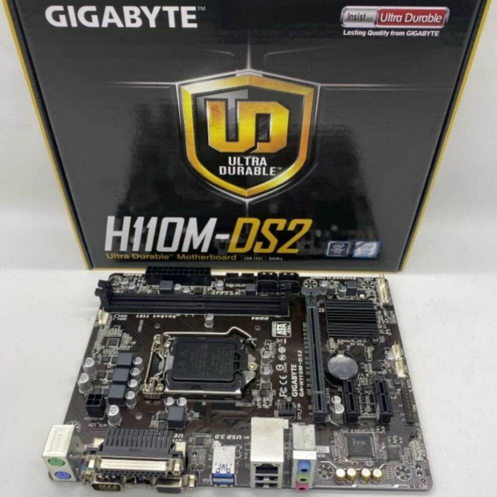 MOTHERBOARD GIGABYTE H110MDS2 LGA 1151 Lazada Indonesia
