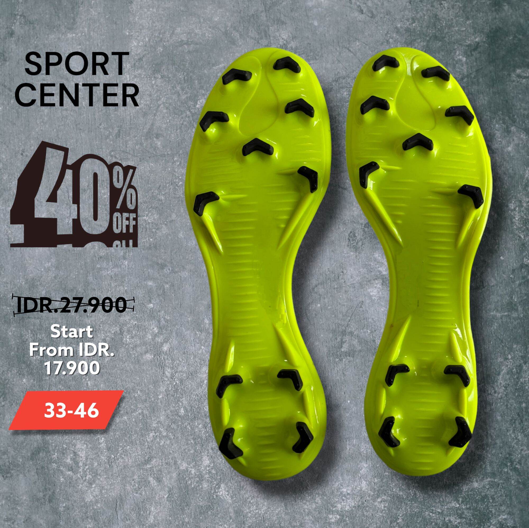 sol sepatu bola nike mercurial